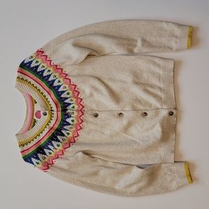 Mini Boden Fair Isle Cardigan